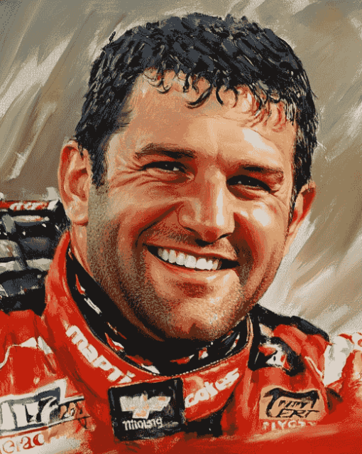 Tony Stewart Racing Legend Diamond Painting