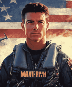 Top Gun Maverick Movie Diamond Painting