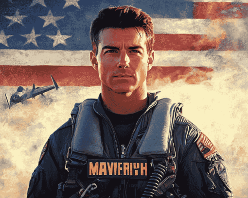 Top Gun Maverick Movie Diamond Painting