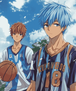 Top Kurokos Basketball Characters Diamond Painting