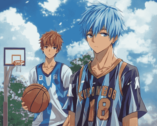 Top Kurokos Basketball Characters Diamond Painting