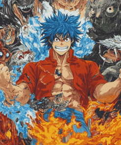 Toriko Anime Poster Diamond Painting