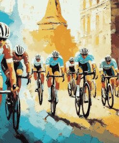 Tour de France Racing Diamond Painting