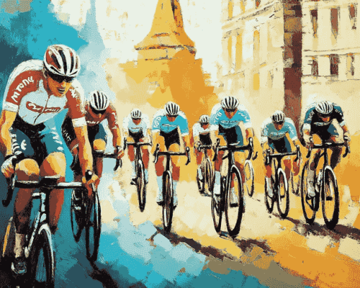 Tour de France Racing Diamond Painting