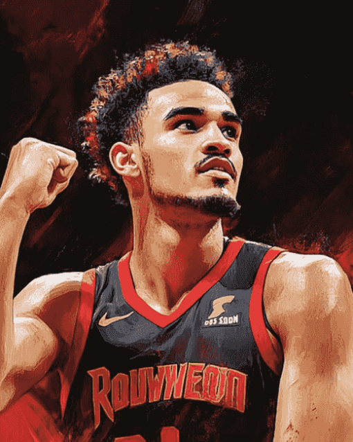 Trae Young Sports Star Diamond Painting