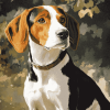 Treeing Walker Coonhound Puppies Diamond Painting