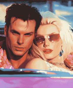 True Romance Movie Painting with Diamonds