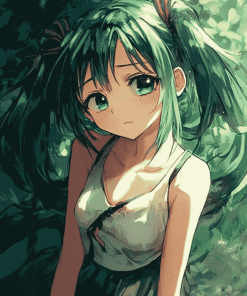 Tsuyu Asui Anime Diamond Painting