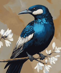 Tui Bird Diamond Painting