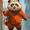 Turning Red Panda Animation Diamond Painting