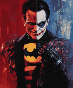 Two Face Batman Movie Diamond Painting