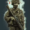 UK Soldier Military Diamond Painting