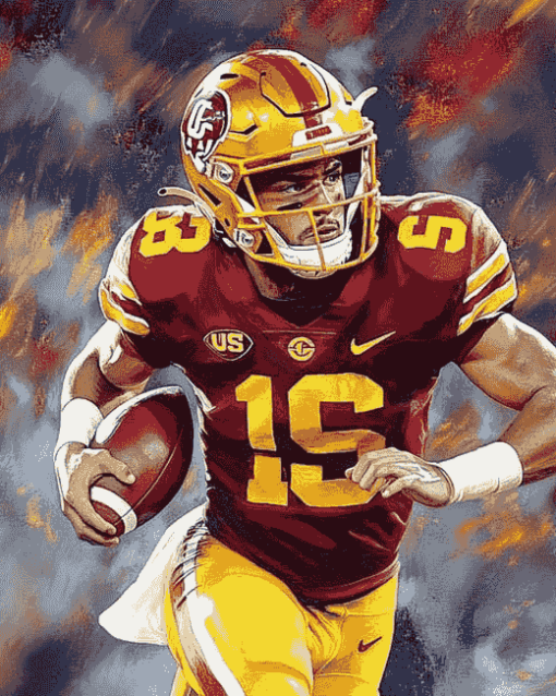 USC Trojans Footballers Diamond Painting