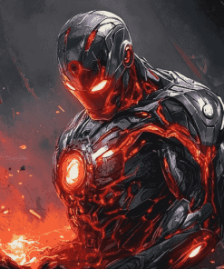 Ultron Fantasy Animation Diamond Painting