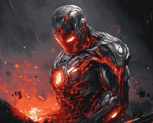 Ultron Fantasy Animation Diamond Painting