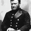 Ulysses S Grant Black White Diamond Painting