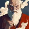 Uncle Iroh Anime Diamond Painting