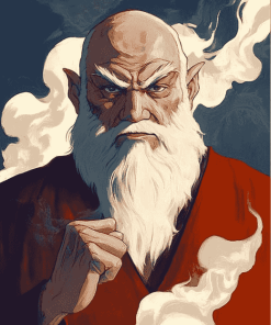 Uncle Iroh Anime Diamond Painting