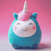 Unicorn Squishmallows Fantasy Diamond Painting