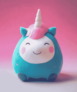 Unicorn Squishmallows Fantasy Diamond Painting