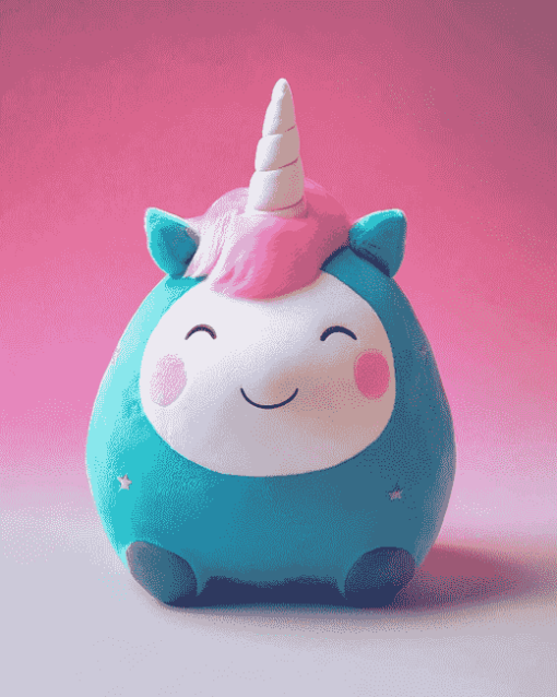 Unicorn Squishmallows Fantasy Diamond Painting