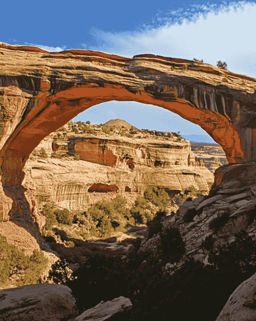 Utah Natural Bridges Landscape Diamond Painting