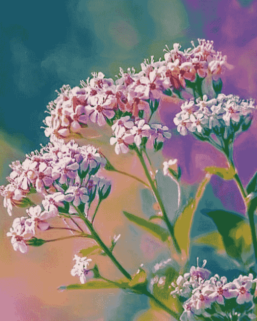 Valerian Blossoms Diamond Painting