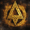 Valknut Norse Symbol Diamond Painting