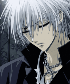 Vampire Knight Zero Kiryu Anime Diamond Painting