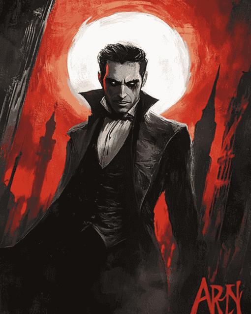 Vampyr Cartoons Diamond Painting