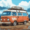 Vanagon Caravan Art Diamond Painting