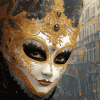 Venetian Carnival Mask Diamond Painting