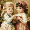 Victorian Vintage Kids Diamond Painting