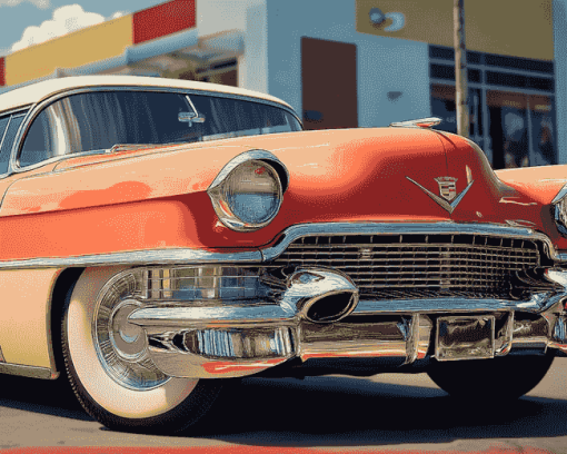 Vintage 1950s Cadillac Diamond Painting