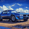 Vintage 1970 Firebird Diamond Painting