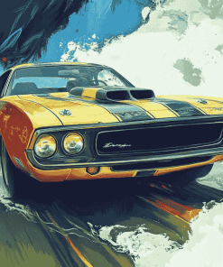 Vintage 1971 Road Runner Diamond Painting