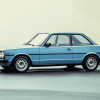 Vintage Blue Volvo 240 Diamond Painting