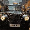 Vintage London Taxi Diamond Painting