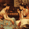 Vintage Oriental Women Diamond Painting