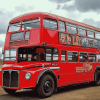 Vintage Routemaster Engines Diamond Painting