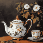 Vintage Tea Pots Diamond Painting