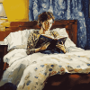 Vintage Woman in Bed Diamond Painting