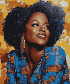 Viola Davis Celebrity Diamond Painting