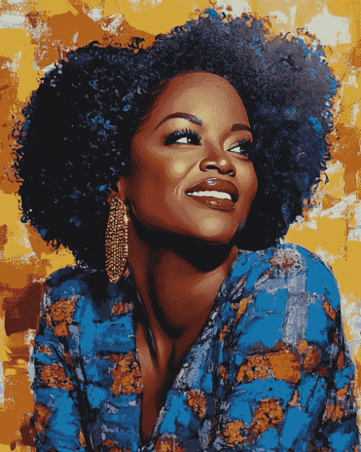 Viola Davis Celebrity Diamond Painting