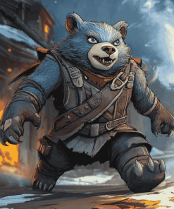 Volibear Video Game Diamond Painting