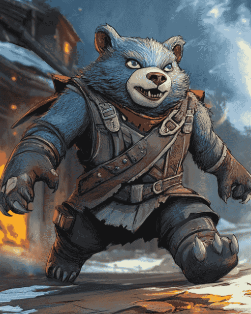 Volibear Video Game Diamond Painting