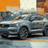 Volvo XC40 Cars Diamond Painting