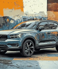 Volvo XC40 Cars Diamond Painting