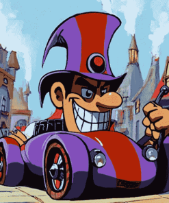 Wacky Races Cartoon Diamond Painting