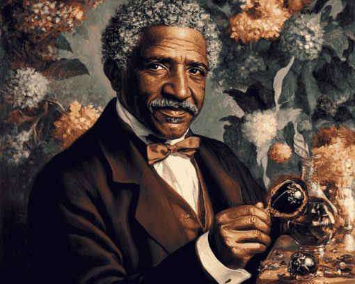 Washington Carver Scientist Diamond Painting